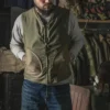 Rugged Bronson Wool Piled-Lined Vest Winter Mens Warm Waistcoat N-1D Deck Jacket